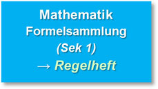 Formelsammlung